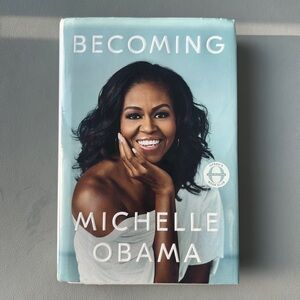 1st Edition Becoming by Michelle Obama Hardcover Book